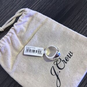 J. Crew Silver metal Ring